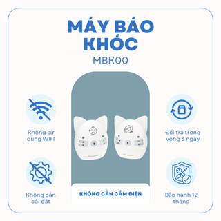 Máy báo khóc Corky Baby mbk00 - loa to, tiếng rõ, giao tiếp 2 chiều giữa mẹ và bé, hỗ trợ chăm người ốm