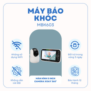 Máy báo khóc Corky Baby không dây không wifi với độ phân giải cao âm thanh nét mbk603