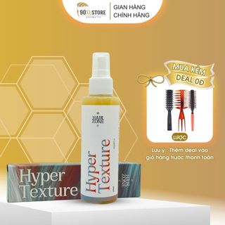Xịt tạo phồng tóc nam Pre styling Hyper Texture by Hair Zone giảm bết tóc bảo vệ tóc khỏi nhiệt độ cao