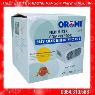 Máy xông khí dung và máy hút mũi 2 trong 1 oromi-c28m