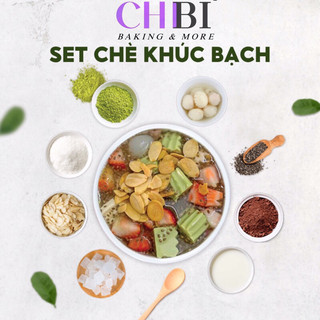 Set chè khúc bạch thơm ngon, giải nhiệt mùa hè