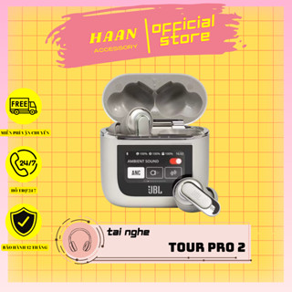 Tai Nghe Nhét Tai Không Dây Kết Nối Bluetooth Chống Tiếng Ồn ANC TOUR Pro 2 Tích Hợp Mic