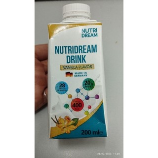 sữa nutridream drink 200ml, nhập khẩu nguyên hộp từ đức ( 6 hộp)