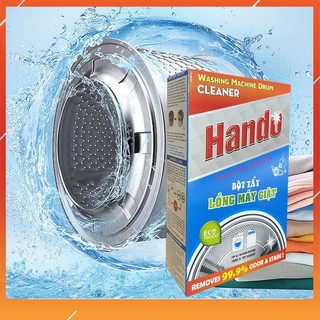 Hộp 2 gói tẩy lồng máy giặt Hando siêu sạch thế hệ mới TI679