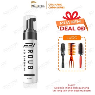 Bọt tạo kiểu tóc nam Roug Sea Salt Mousse 150ml , dưỡng và bảo vệ tóc khỏi nhiệt độ cao