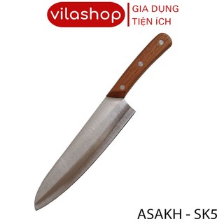 Nhiều loại dao gọt, dao thái cán gỗ. dao nhật bản asakh cán nhựa chuyên thái thịt gọt hoa quả