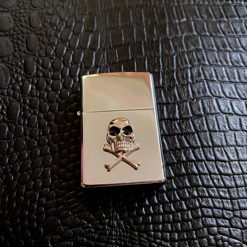 Zippo vỏ mạ niken (không có ruột) chế tác thủ công