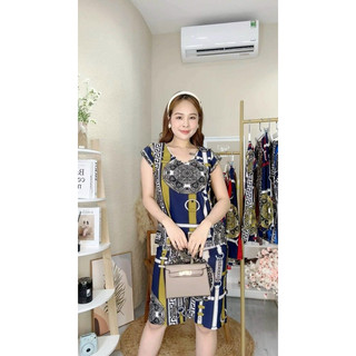 Combo 5bo đồ Lửng Trung Niên mặc nhà, chất thun lạnh, Free size 60kg