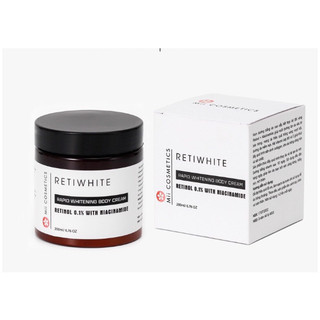 Kem Body Retiwhite, Dưỡng trắng da toàn thân tinh chất Retinol Kết hợp Niacinamide 250ml