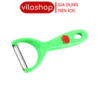 Nạo Củ Quả Táo 3038 Vilahome, Dụng Cụ Bào Gọt Vỏ Củ Quả Lưỡi Inox Răng Cưa Sắc Bén