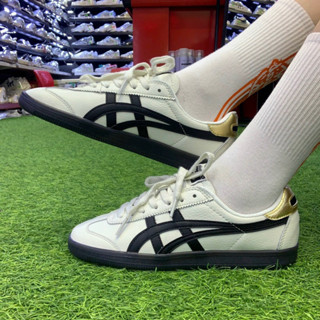 Giày Thể Thao Onitsuka Tiger Totuken, Giày Tiger Trắng Đen, Giày tiger ontis trắng đen gót vàng nam nữ