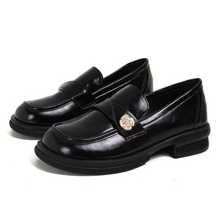 Hàng Có Sẵn (Size 40->43) _ Giày Oxford da mềm phối nơ xinh BIG SIZE
