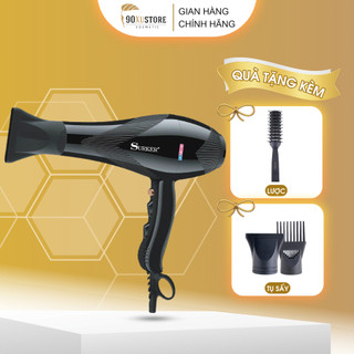[Bảo Hành 6 Tháng] Máy sấy tóc 2 chiều nóng lạnh , máy sấy công suất lớn 3000W Surker SK-3901