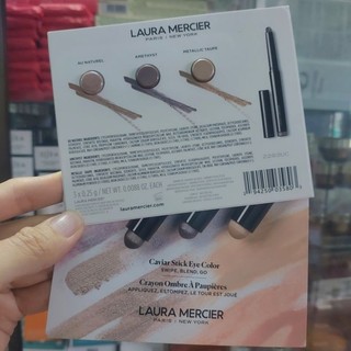 Sample nhũ mắt Laura Mercier Caviar Stick Eye