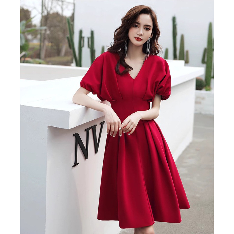 ĐẦM XÒE TAY LIỀN BO THUN 2128