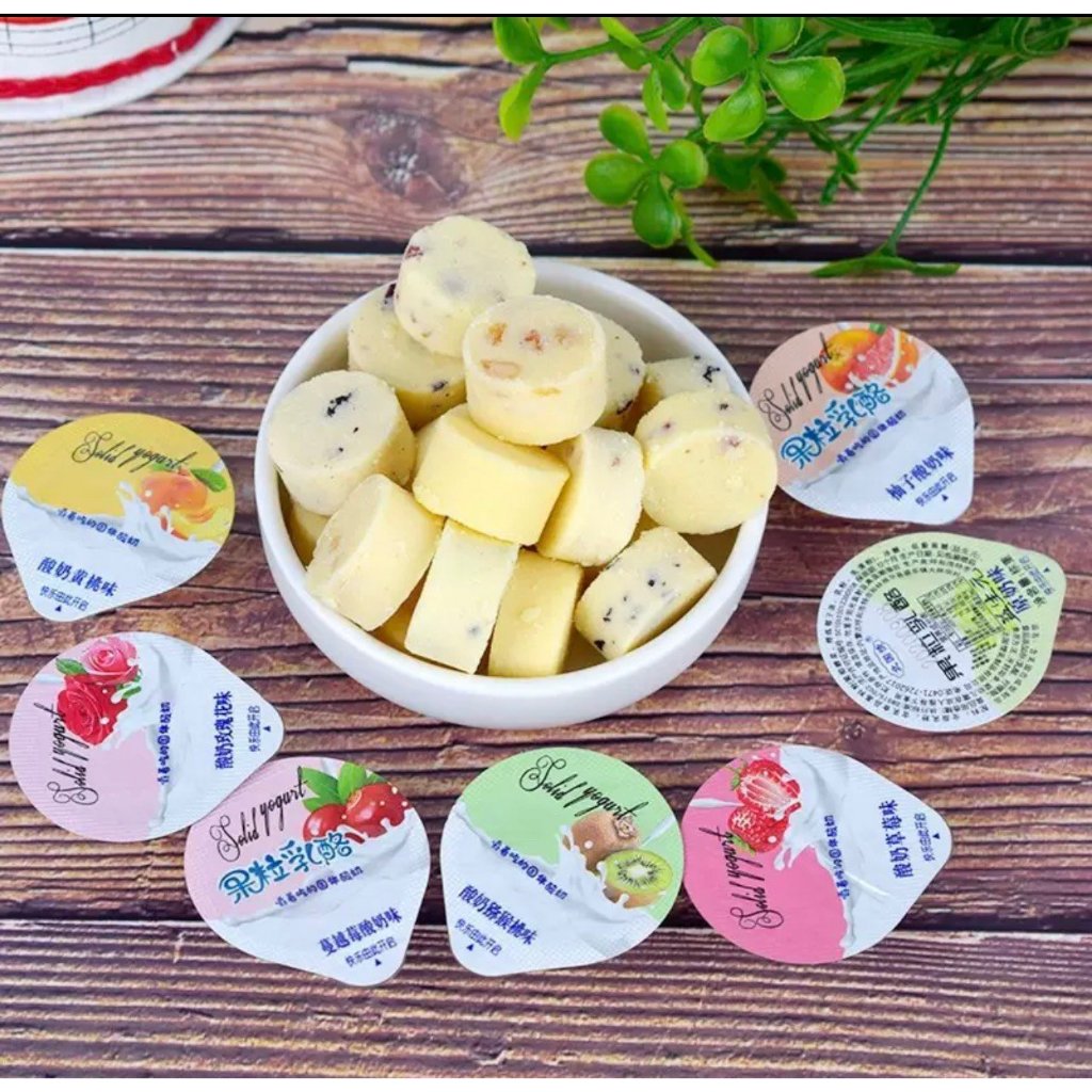 [ Ăn vặt ngon ] Combo 1000g Kẹo Pho mai sữa tươi mix hoa quả /Kẹo pho mai sữa đặc sản nội mông Tân C