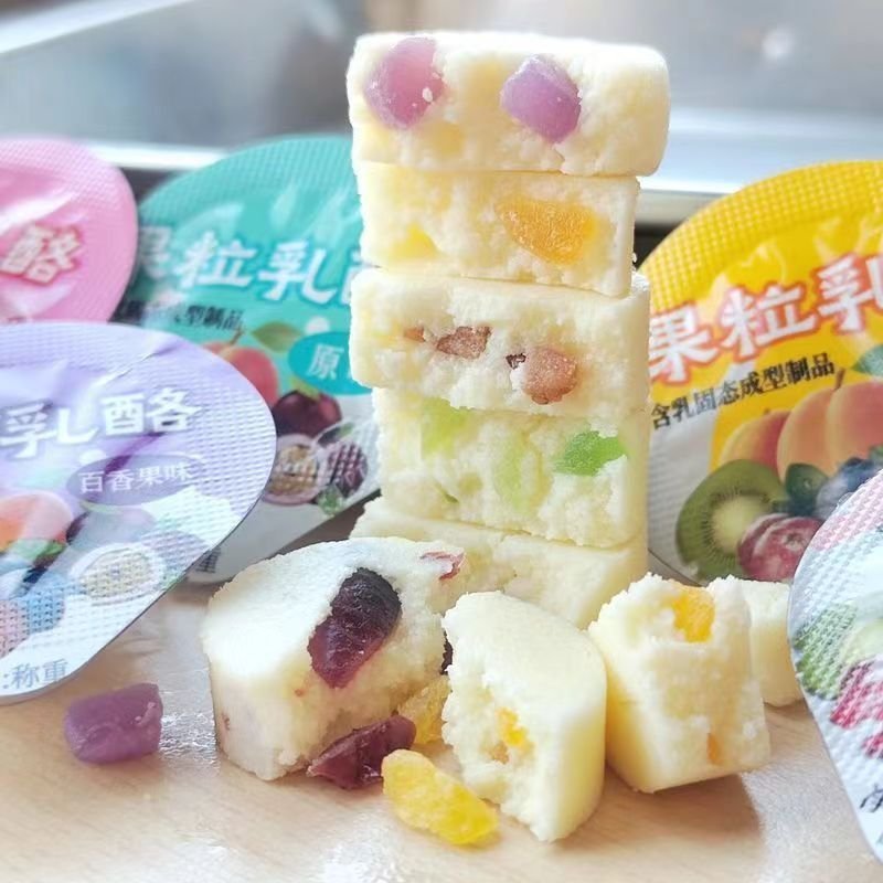 [ Ăn ngon dưỡng chất ] Combo 1000g Kẹo Pho mai sữa tươi mix hoa quả/ Kẹo pho mai sữa đặc sản nội môn