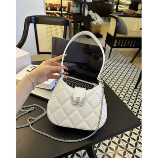 Túi kẹp nách,đeo chéo dáng thuyền Khoá W siêu đẹp hot trent da mềm mịn size 22cm