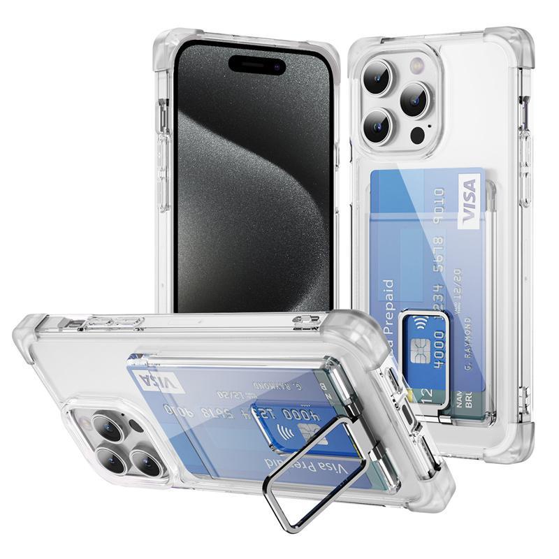 Ốp điện thoại áo giáp chống sốc Đi cùng Giá Đỡ cho iPhone 16 15 14 13 11 12 Pro Max