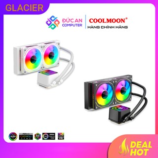 Tản Nhiệt Nước All in One Coolmoon GLACIER 240 Led ARGB Gương Vô Cực