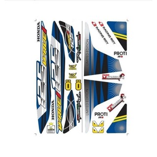 (nhiều màu)Tem xe  WAVE 110 số 125i mẫu mới tem 3 lớp siêu bền chống phai màu