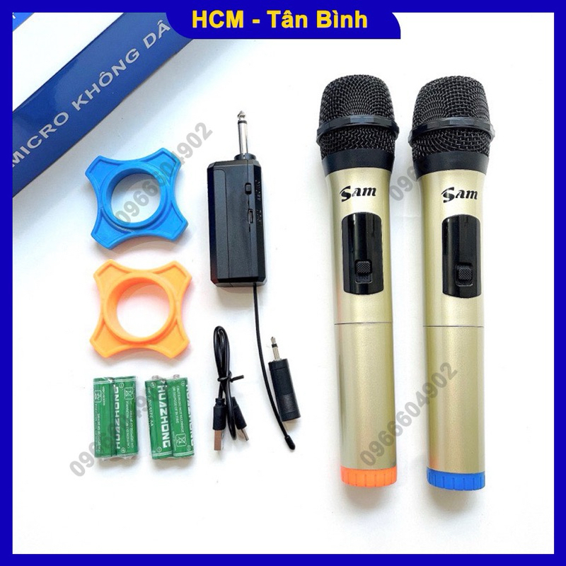 Micro không dây đa năng dành cho loa kéo âm ly MV-01 mic MV01
