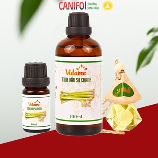 Tinh Dầu Sả Chanh CANIFO 100ml Hàng Cao Cấp,  Xả Chanh Nguyên Chất, Xông Thơm Phòng, Đuổi Muỗi
