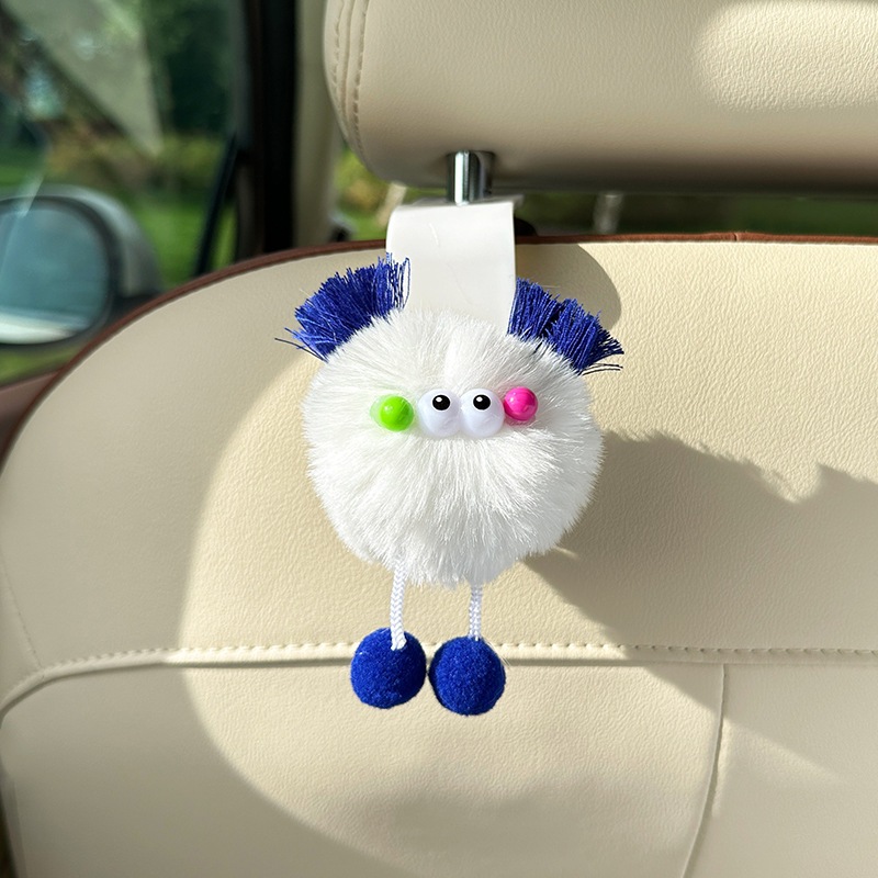 Móc Treo Đồ Trên Ô Tô, Xe Hơi Hoạt Hình Gấu Bông Dễ Thương 5