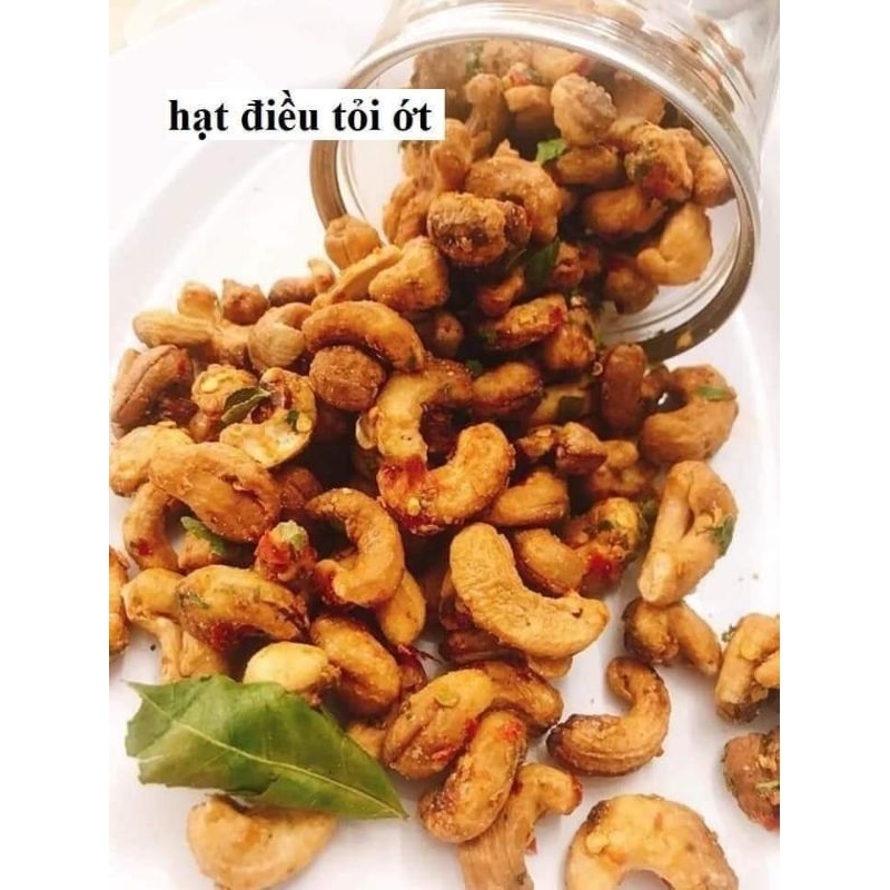Hạt điều tỏi ớt 500g