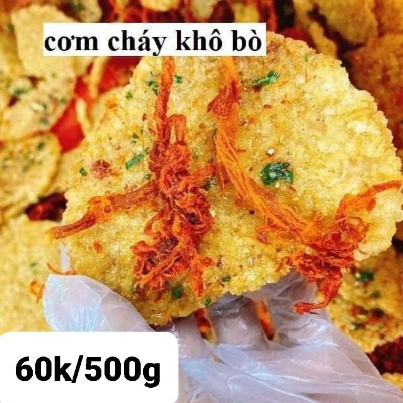 Cơm cháy khô bò 500g