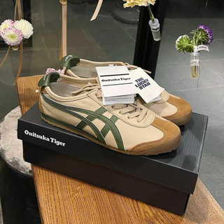 Giày sneaker 𝐎𝐧𝐢𝐭𝐬𝐮𝐤𝐚 𝐓𝐢𝐠𝐞𝐫 𝐁𝐞𝐢𝐠𝐞 𝐆𝐫𝐚𝐬𝐬 𝐆𝐫𝐞𝐞𝐧