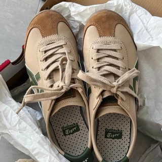 Giày sneaker 𝐎𝐧𝐢𝐭𝐬𝐮𝐤𝐚 𝐓𝐢𝐠𝐞𝐫 𝐁𝐞𝐢𝐠𝐞 𝐆𝐫𝐚𝐬𝐬 𝐆𝐫𝐞𝐞𝐧