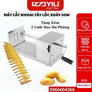 Máy cắt, gọt khoai tây, củ quả chất liệu thép không gỉ, an toàn
