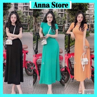 Đầm xòe dáng dài from đẹp tôn dáng ( kèm ảnh thật ) M200