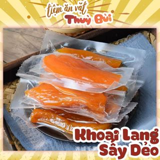 500G Khoai Lang Sấy Dẻo Hút Chân Không Tiện Lợi, Khoai Lang Sấy Dinh Dưỡng Ăn Kiêng, Khoai Lang Tím Sấy Dẻo