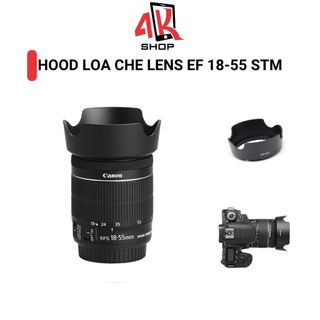  Loa che nắng EW-63C cho lens canon EF 18-55STM 