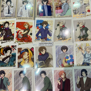Thẻ bài pola bungou stray dogs rare special nhân phẩm dazai chuuya ranpo muopkhongdang