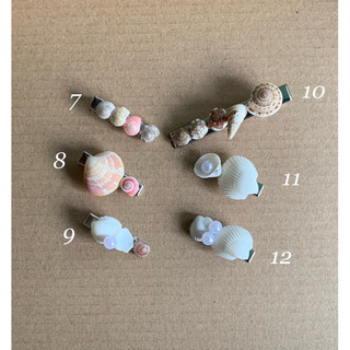 Kẹp tóc vỏ sò handmade ( ảnh thật shop chụp)