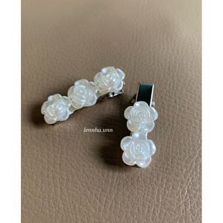Kẹp tóc vỏ sò handmade ( ảnh thật shop chụp)