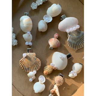 Kẹp tóc vỏ sò handmade