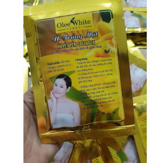 Combo 5 gói ủ trắng mặt huyết yến collagen