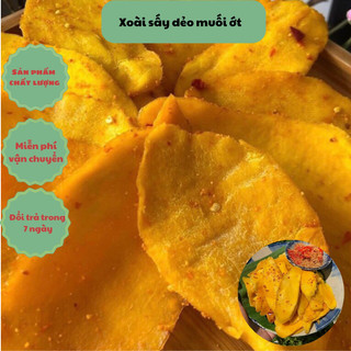 Xoài sấy dẻo muối ớt , xoài sấy dẻo thường chua ngọt Chợ Eatclean Chợ Eatclean