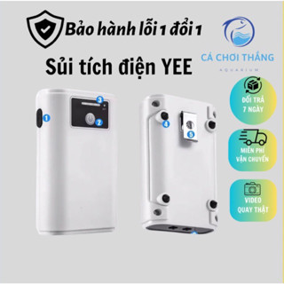 Sủi oxy tích điện siêu êm YEE - Sủi khoẻ, máy cực kì êm, tích điện lên đến 50 tiếng, tặng kèm dây sủi và đầu sủi