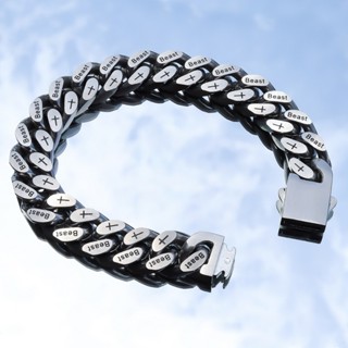 Lắc tay Dây chuyền Cuban titan thời trang, Vòng tay Vòng cổ nam Cuban phong cách hiphop cá tính