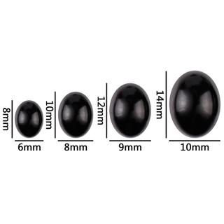 [HÀNG MỚI CÓ SẴN] Mắt thú oval, mắt thú bầu dục đủ các size (10 chiếc).