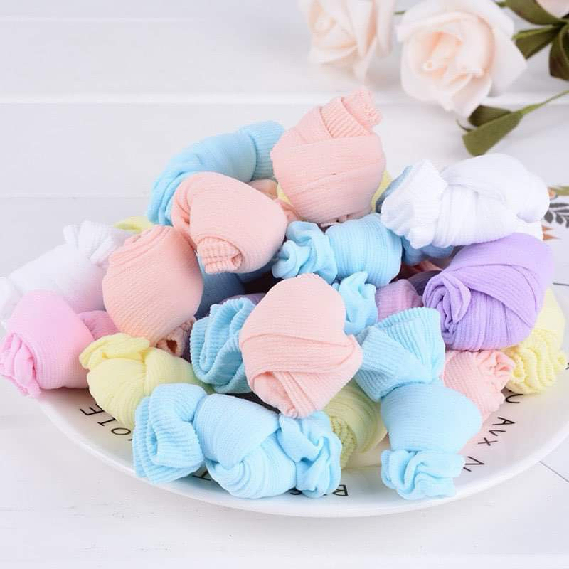 Set 5 Đôi Tất Kẹo Cho Bé ( Tất da chân cho bé sơ sinh)