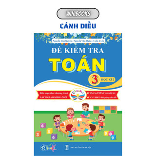 Sách - - cánh diều - đề kiểm tra toán 3 học kì 2 cánh diều