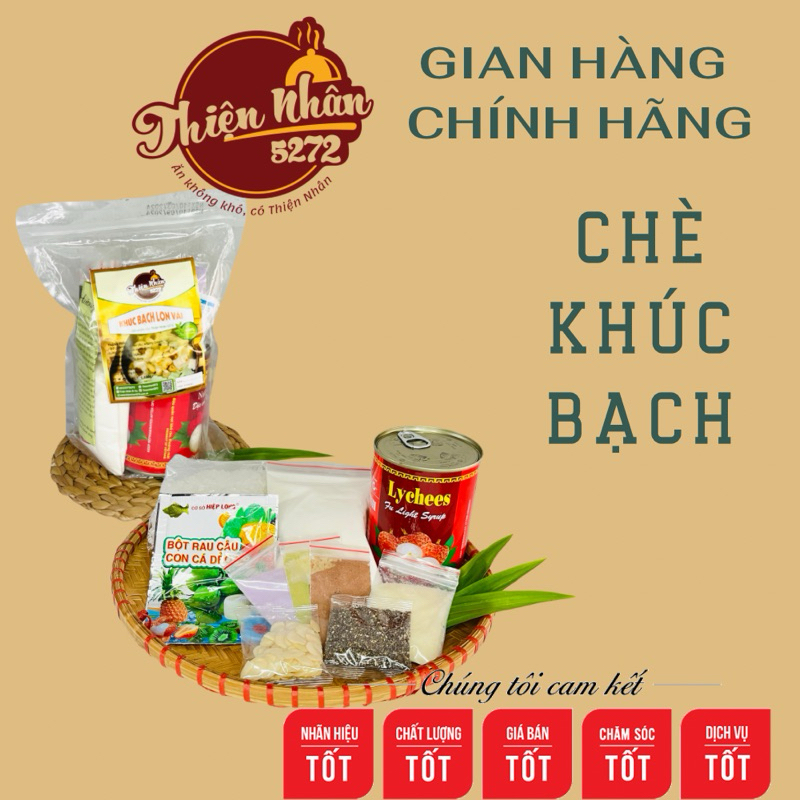 Chè Khúc Bạch Có Lon Vải Siêu To