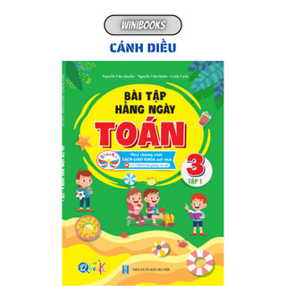 Sách - - cánh diều - bài tập hằng ngày toán 3 tập 1 cánh diều