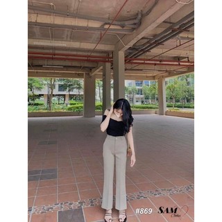 Quần tây ống loe nữ
